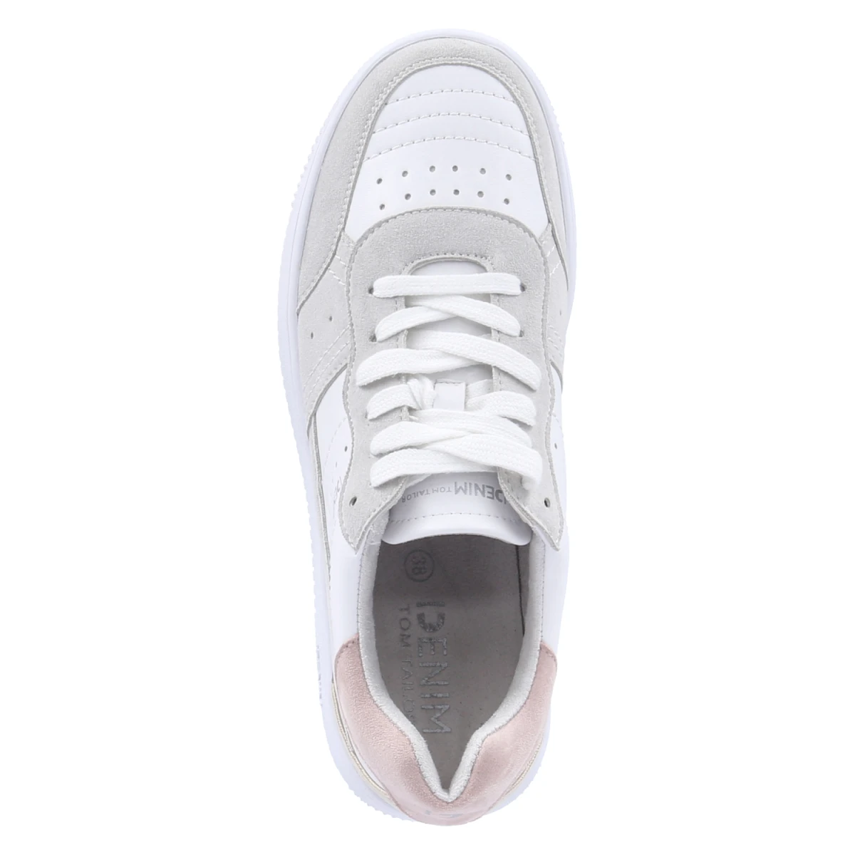 Low Sneaker - white rose