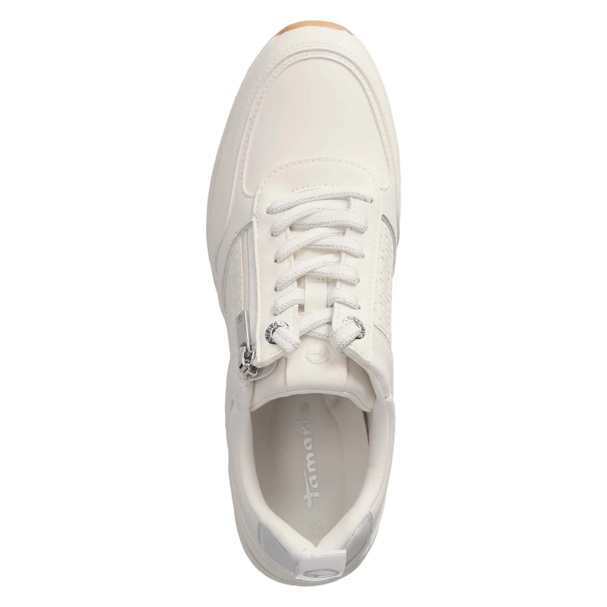 Low Sneaker - WHITE/SILVER