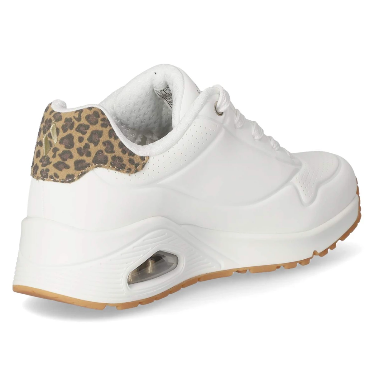Low Sneaker JUNGLE NITE - White/Leopard