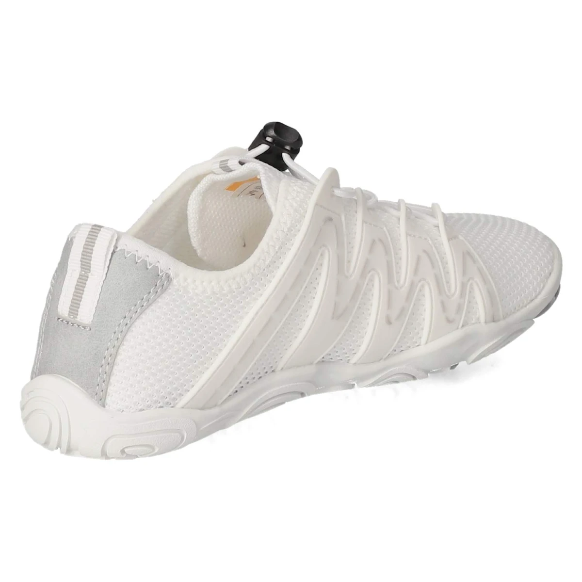 Barfußschuhe - weiss/grau