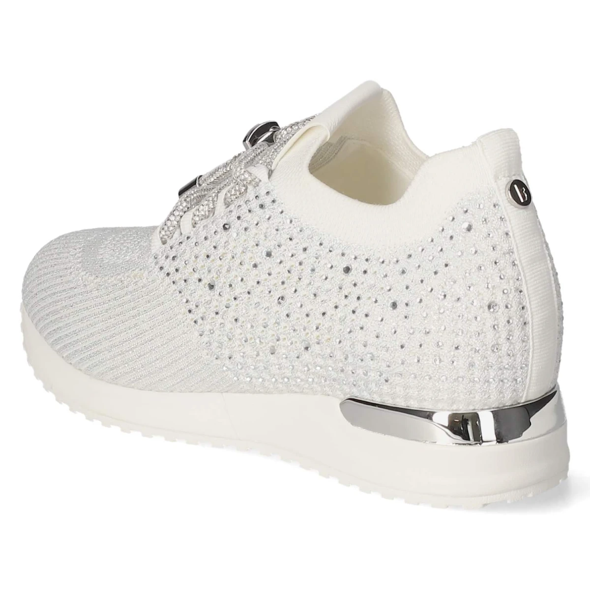 Sneaker - white silver