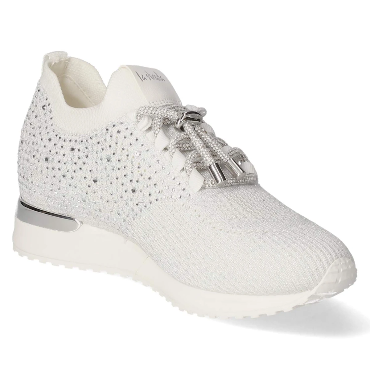 Sneaker - white silver