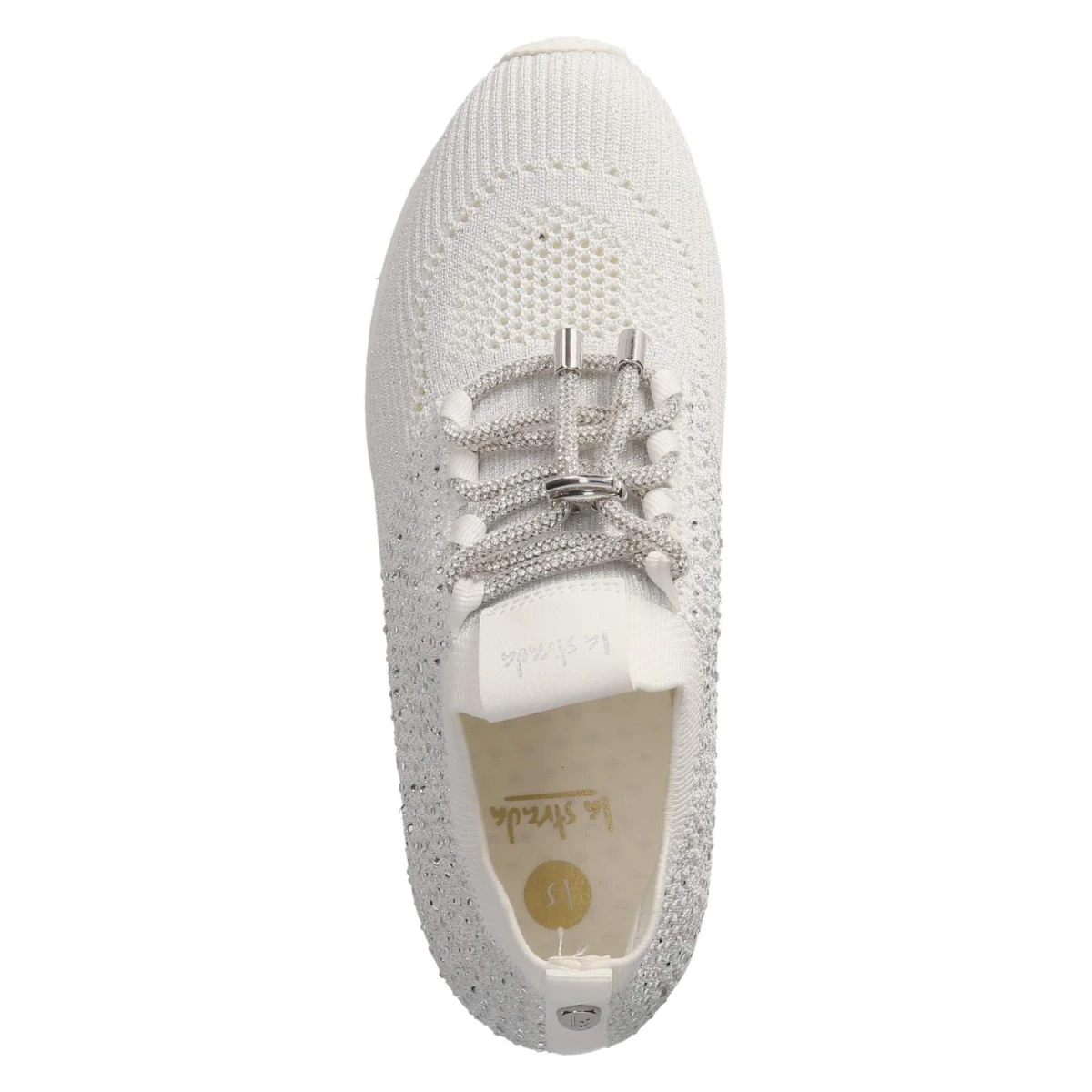 Sneaker - white silver