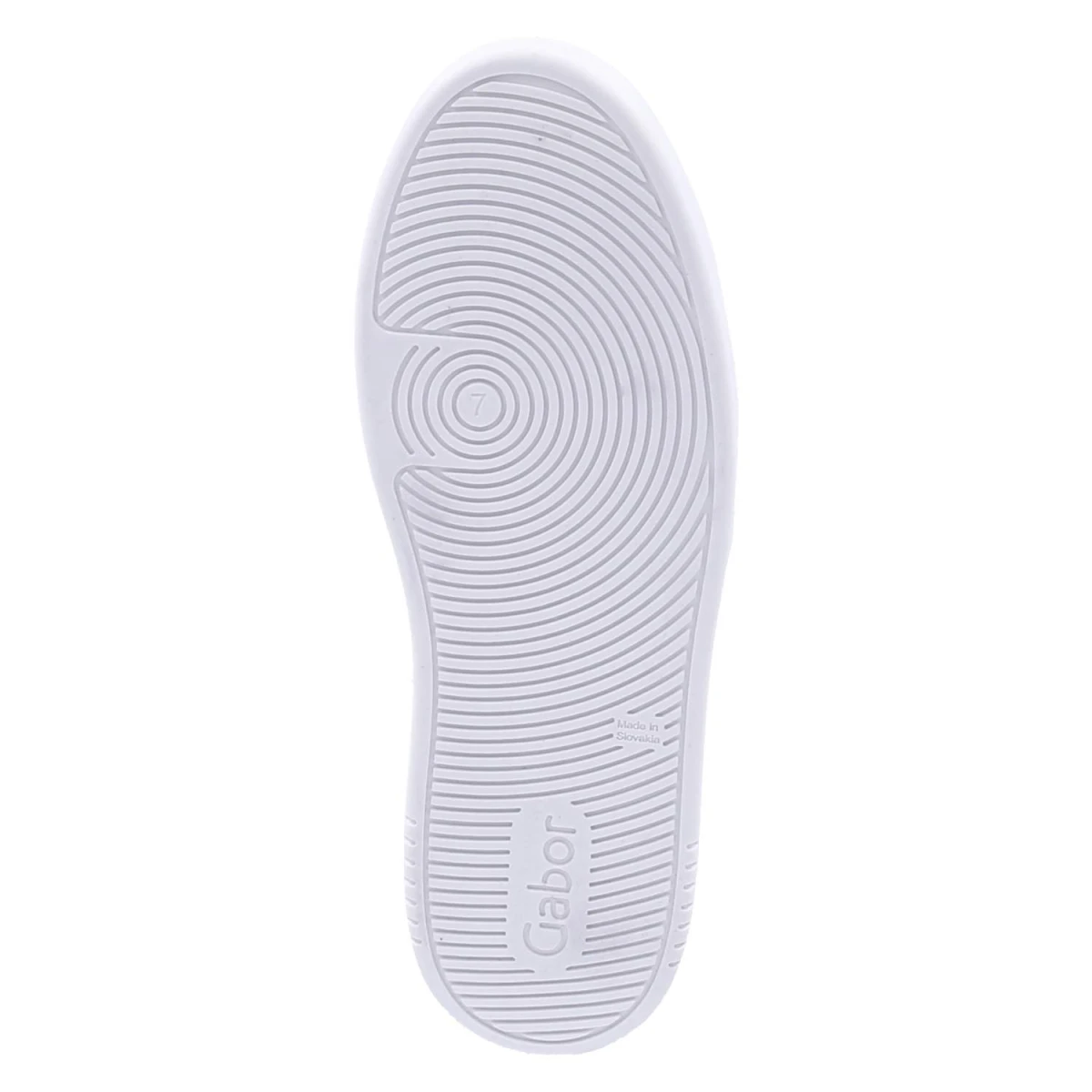 Low Sneaker - weiss/silber/ice