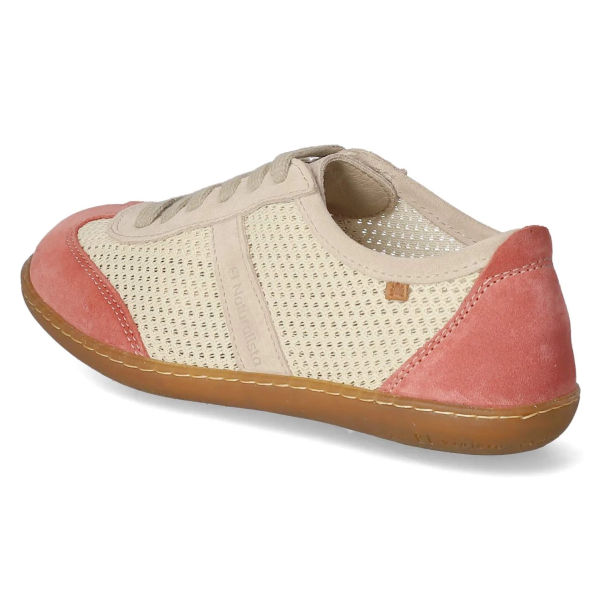 Low Sneaker EL VIAJERO - cream-frambues