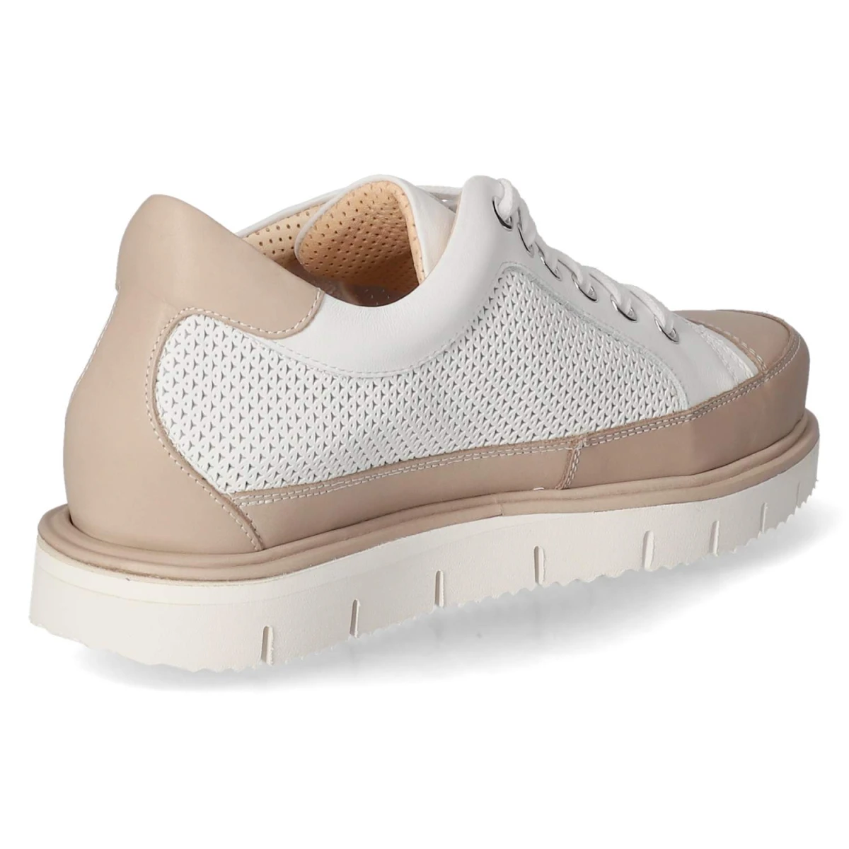 Schnürschuhe - bianco