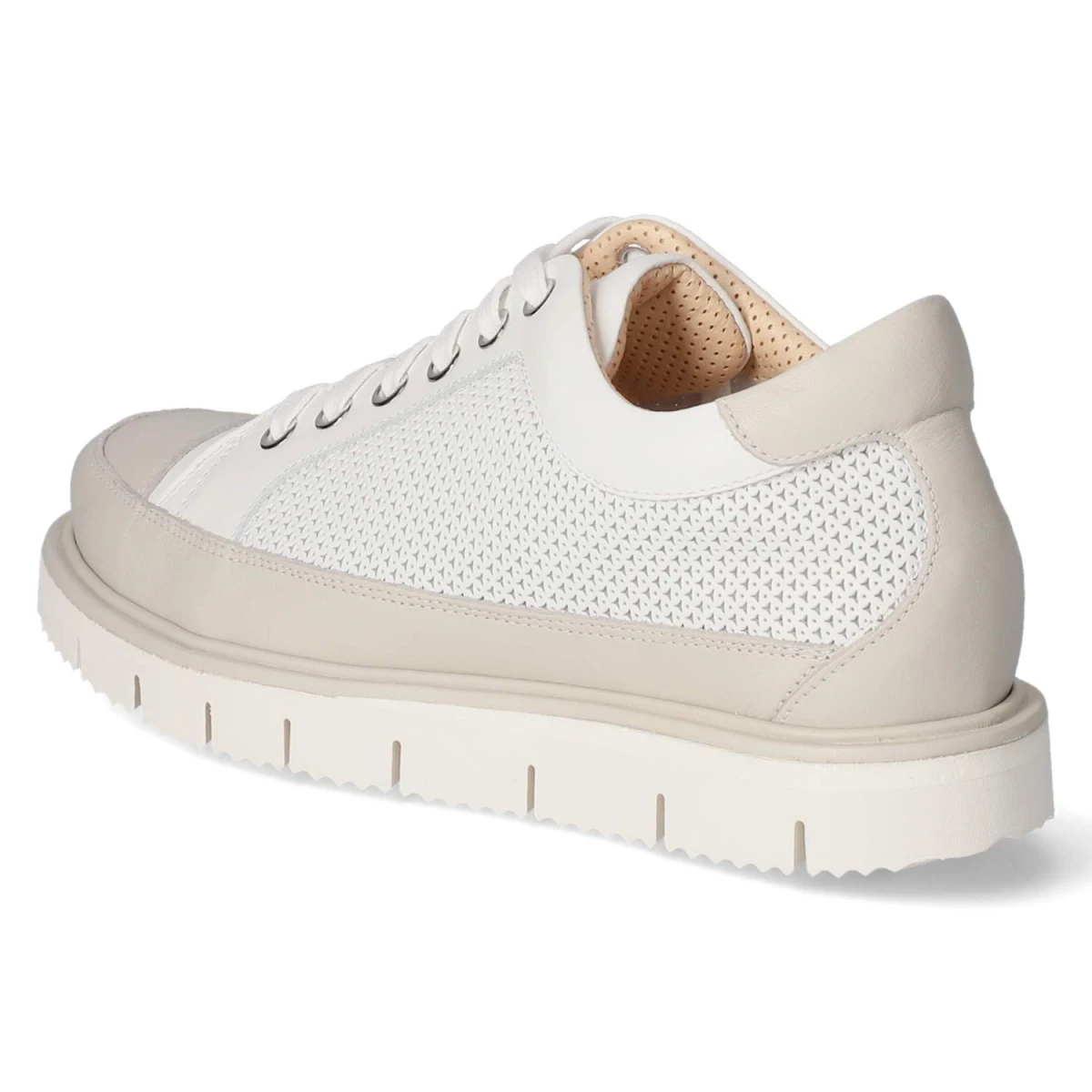Schnürschuhe - bianco