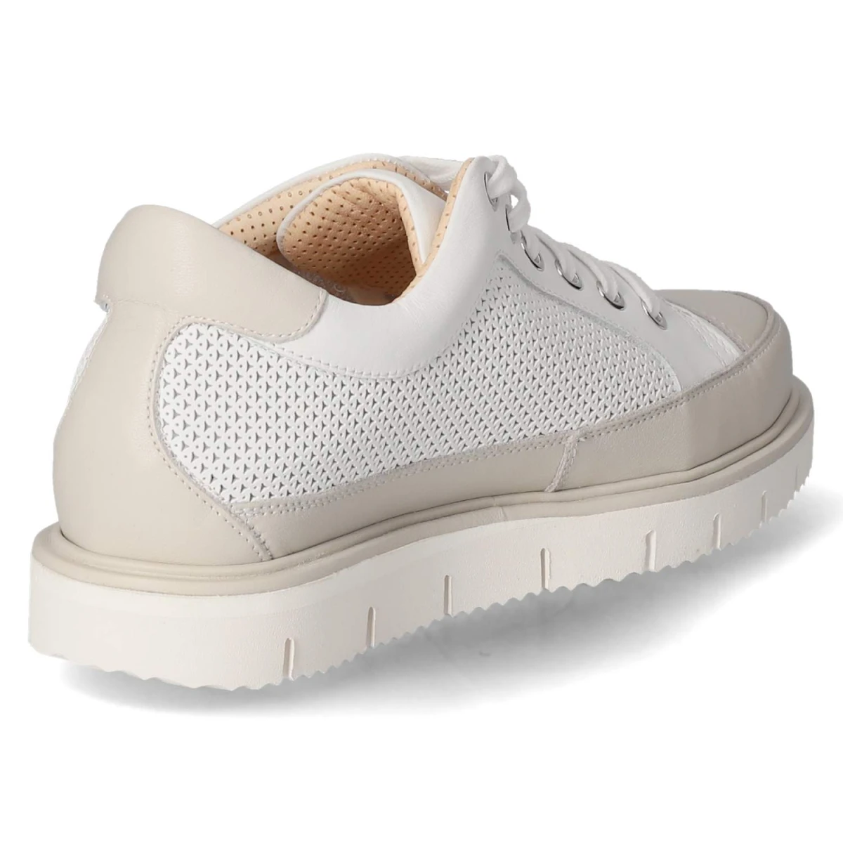 Schnürschuhe - bianco