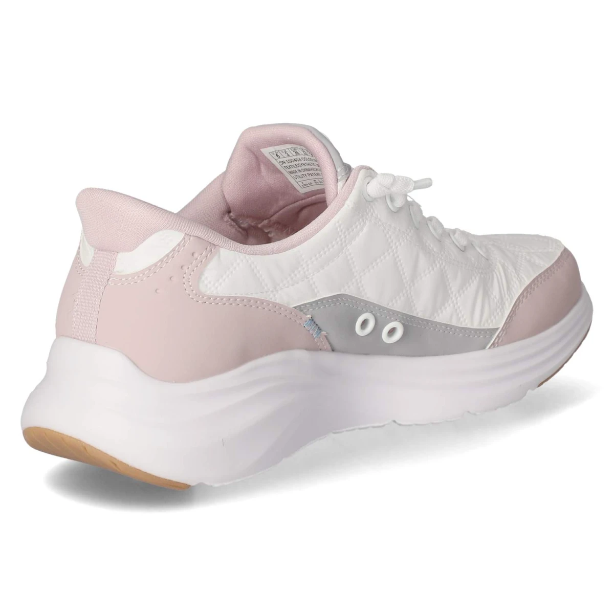 Slip Ins Sneaker CONTOUR FOAM - White/Lavender