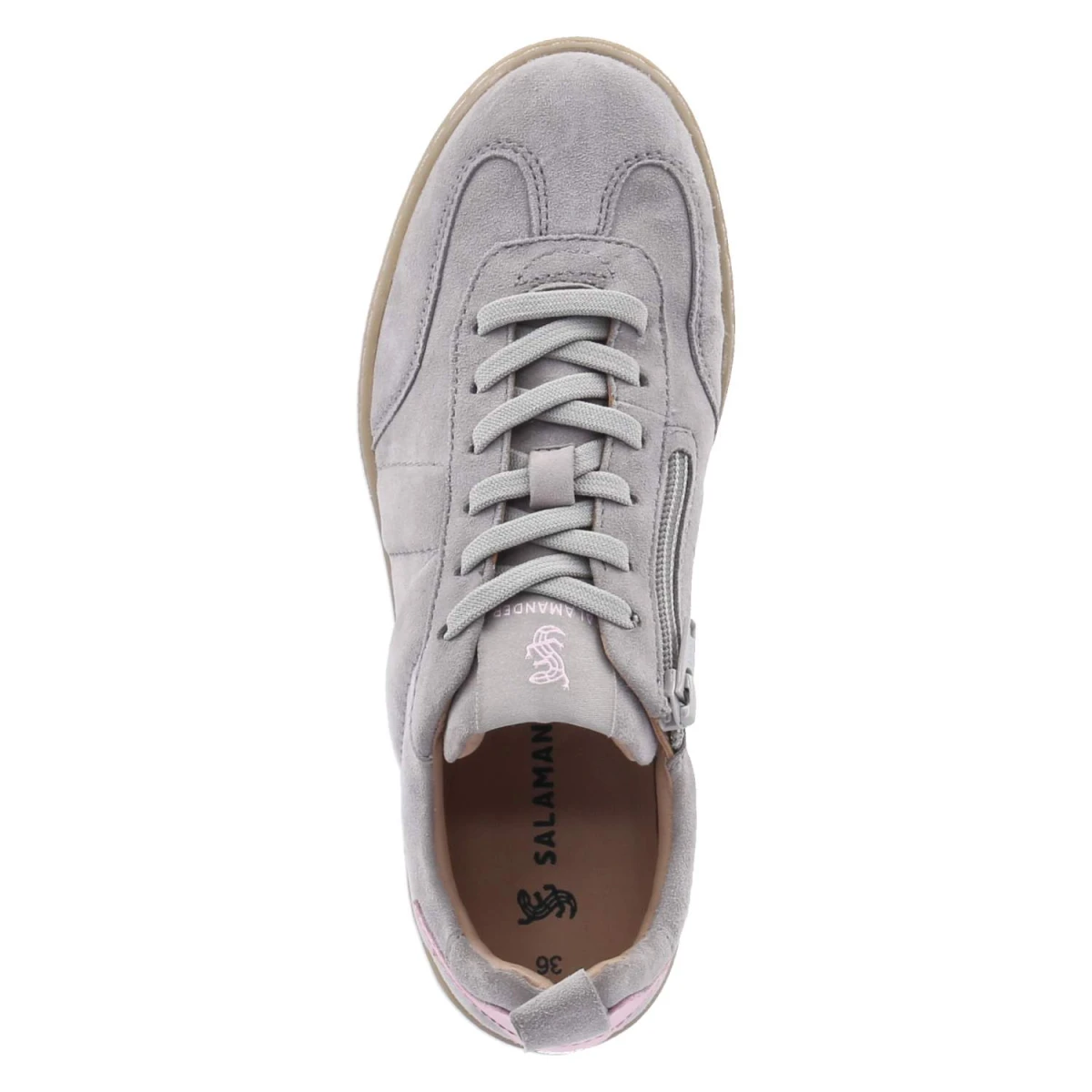 Low Sneaker - light grey / rose