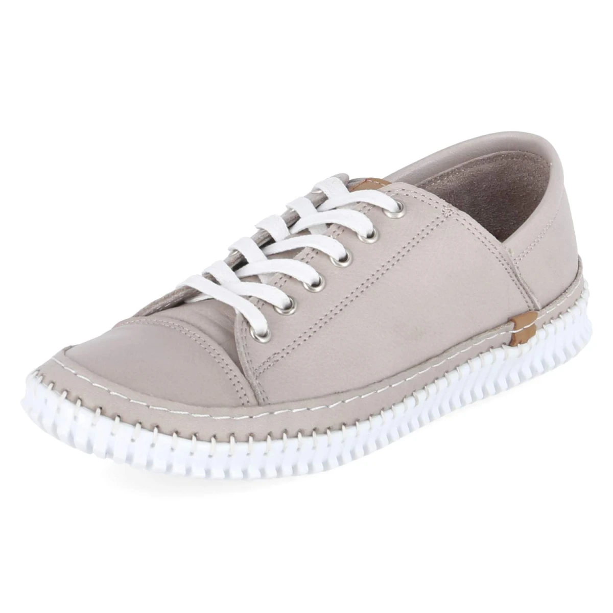 Halbschuhe - silbergrau