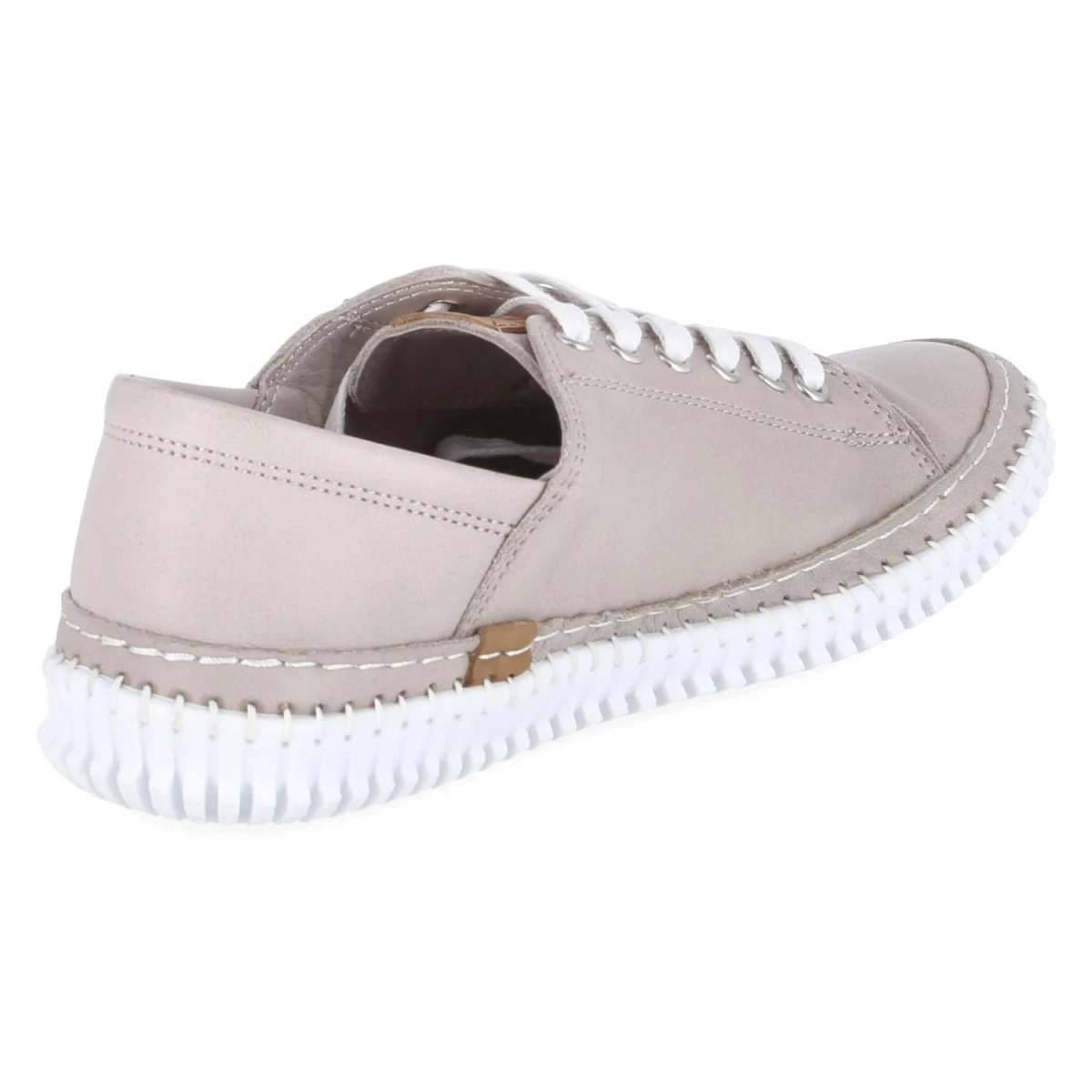 Halbschuhe - silbergrau