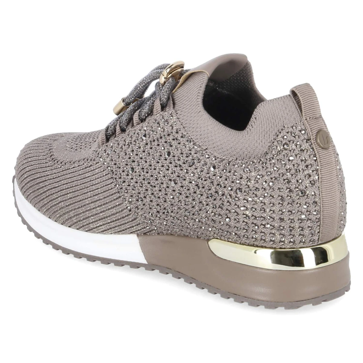 Sneaker - taupe gold