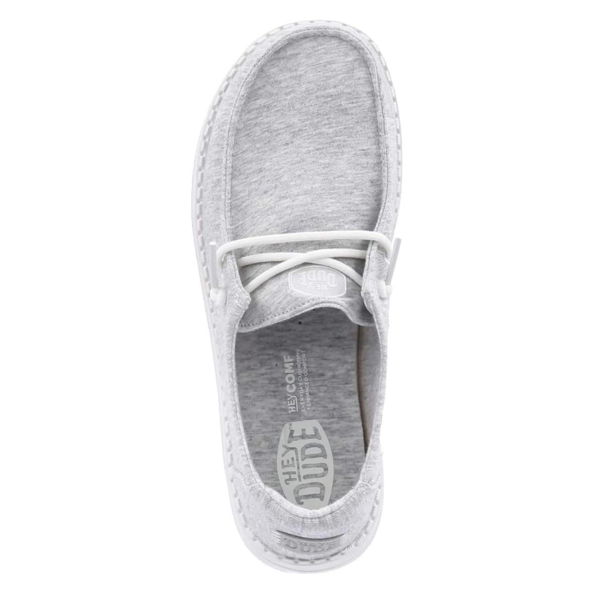 Mokassins WENDY - light grey