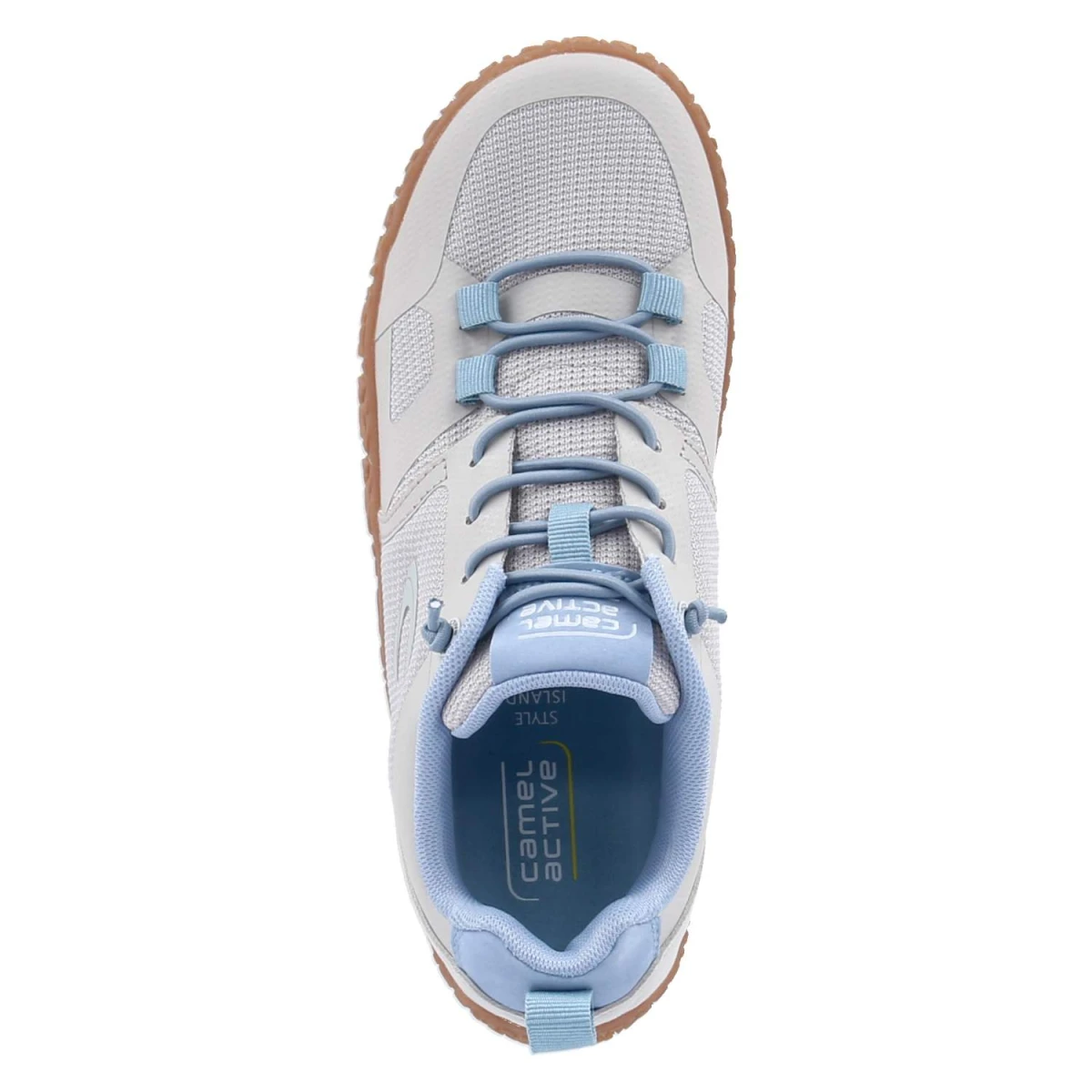 Low Sneaker ISLAND - ice grey/ lt blue