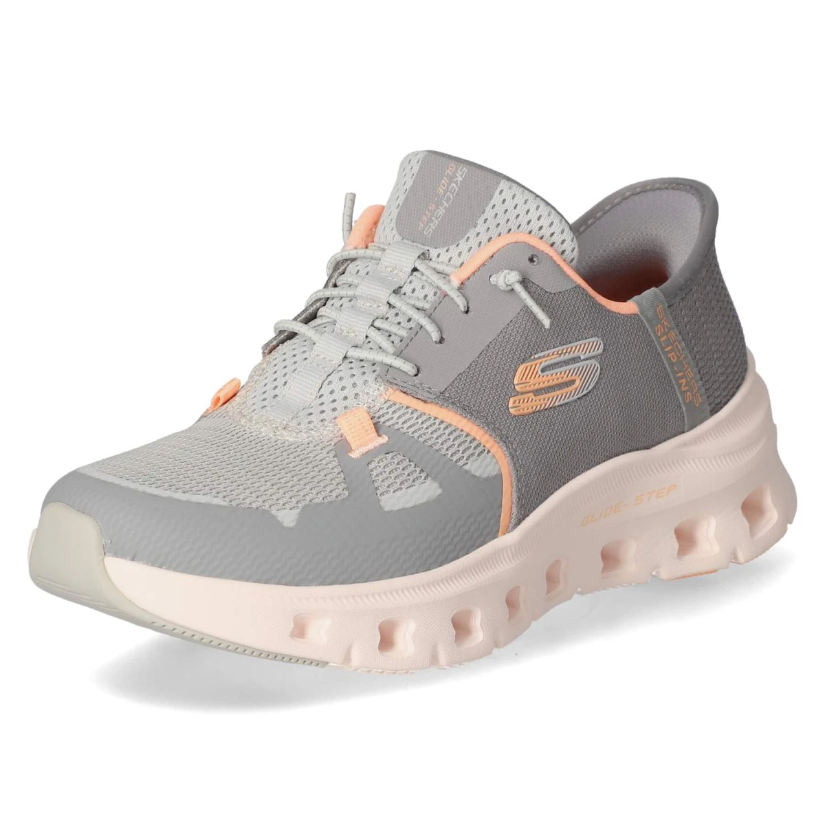 Slip Ins Sneaker GLIDE STEP PR - Gray/Orange