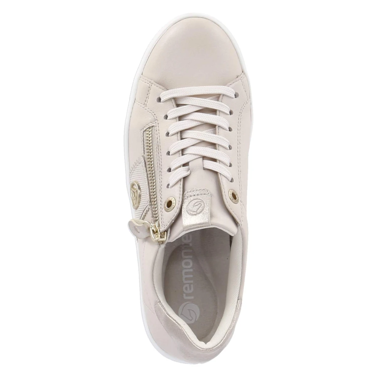 Halbschuhe - beige kombi
