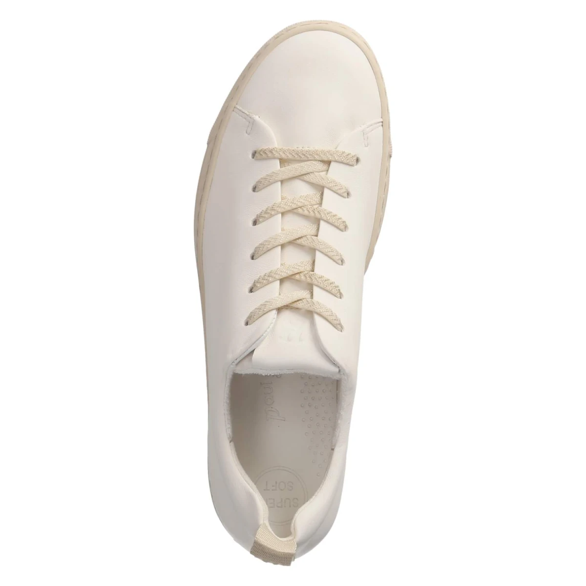 Halbschuhe - cream