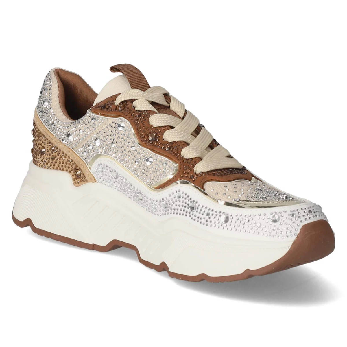 Low Sneaker - Beige Multi