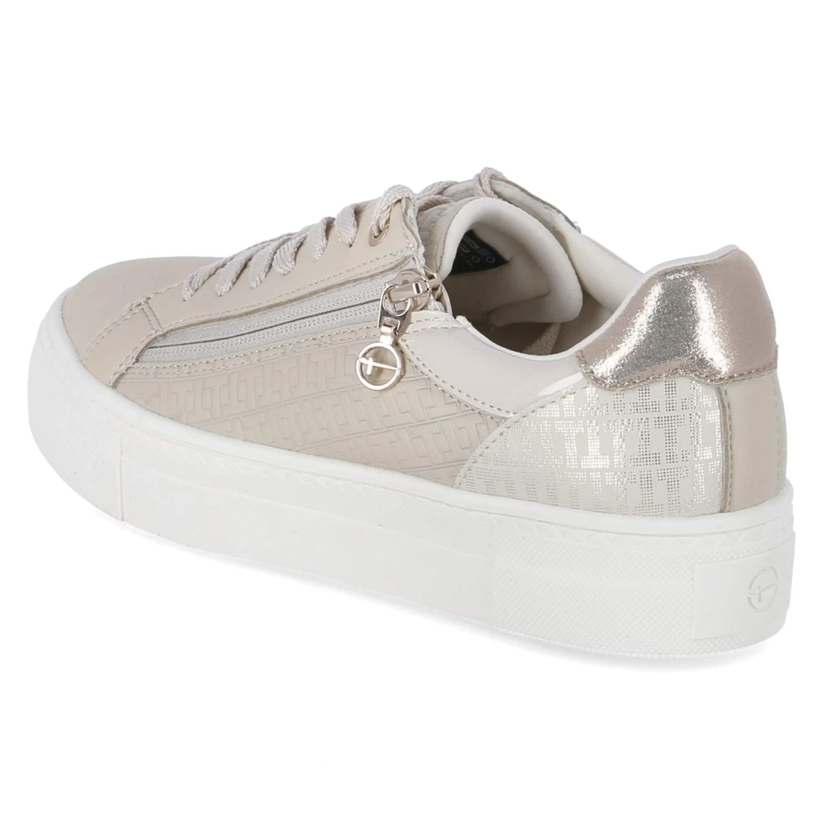 Low Sneaker - IVORY/GOLD