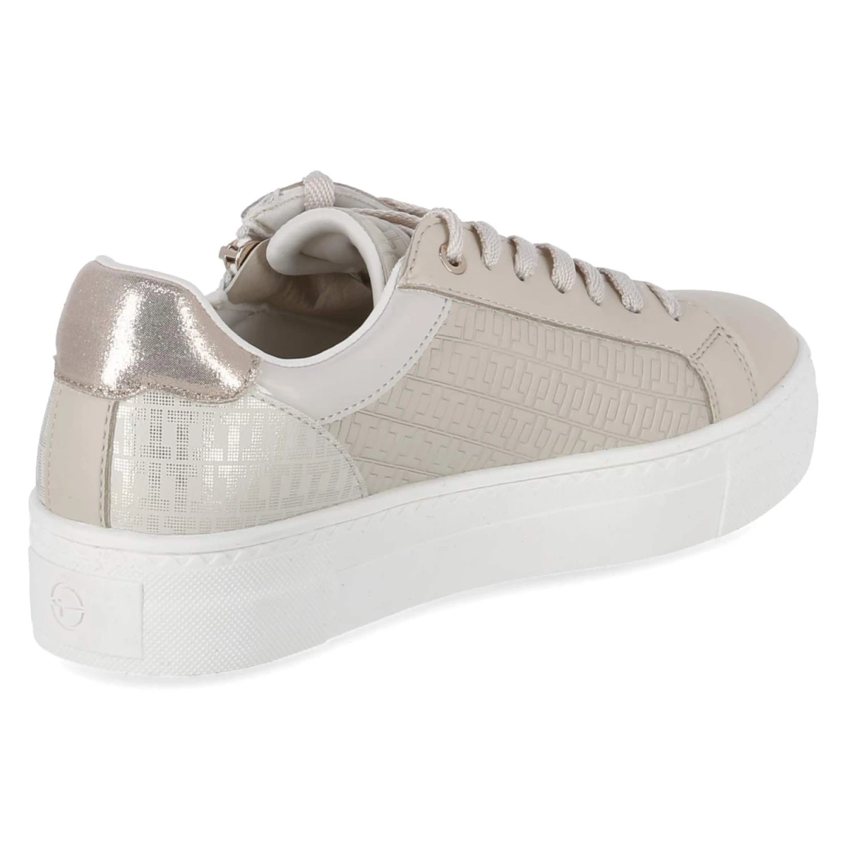 Low Sneaker - IVORY/GOLD