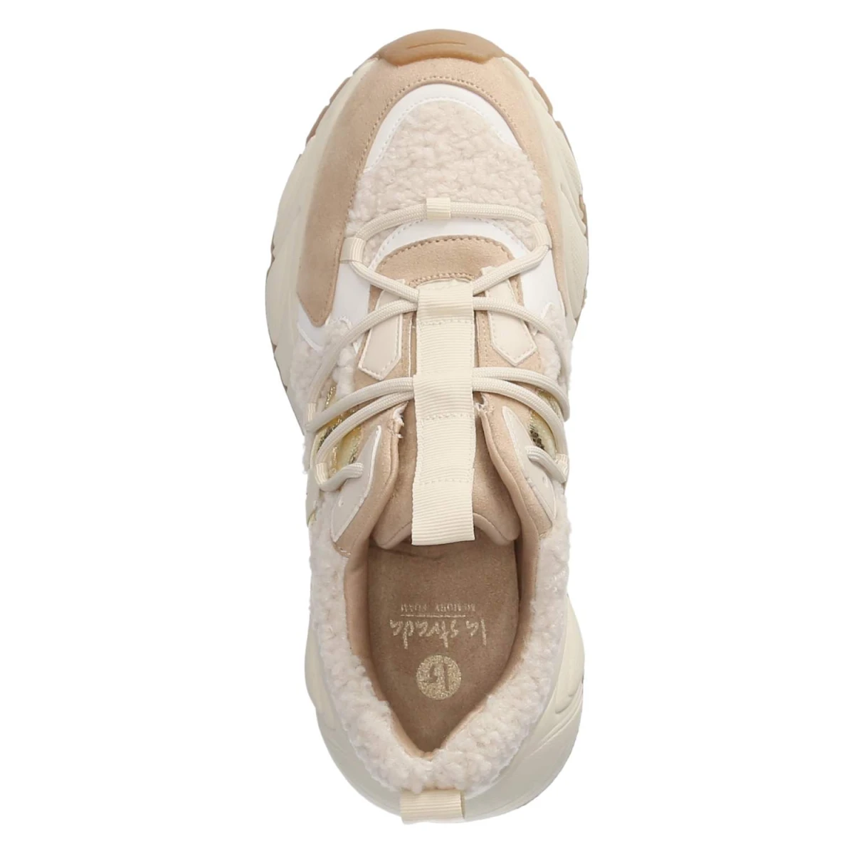 Low Sneaker - taupe/white