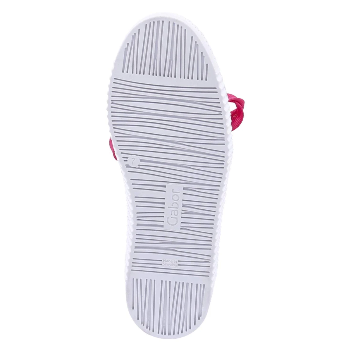 Slipper - pink/weiss