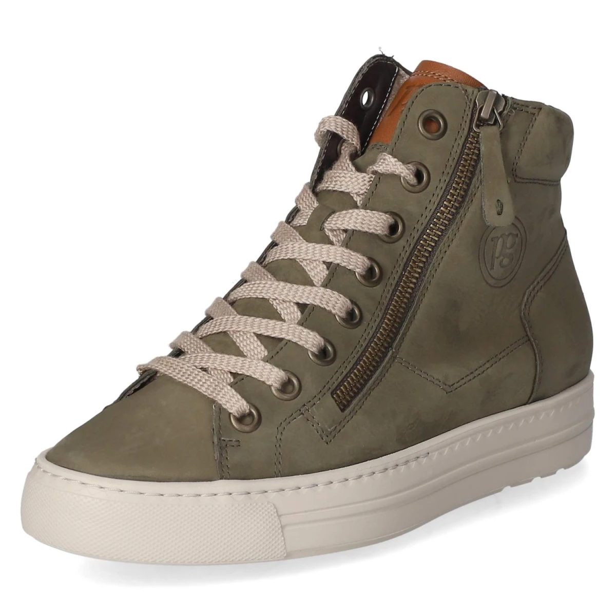 High Sneaker - oliv
