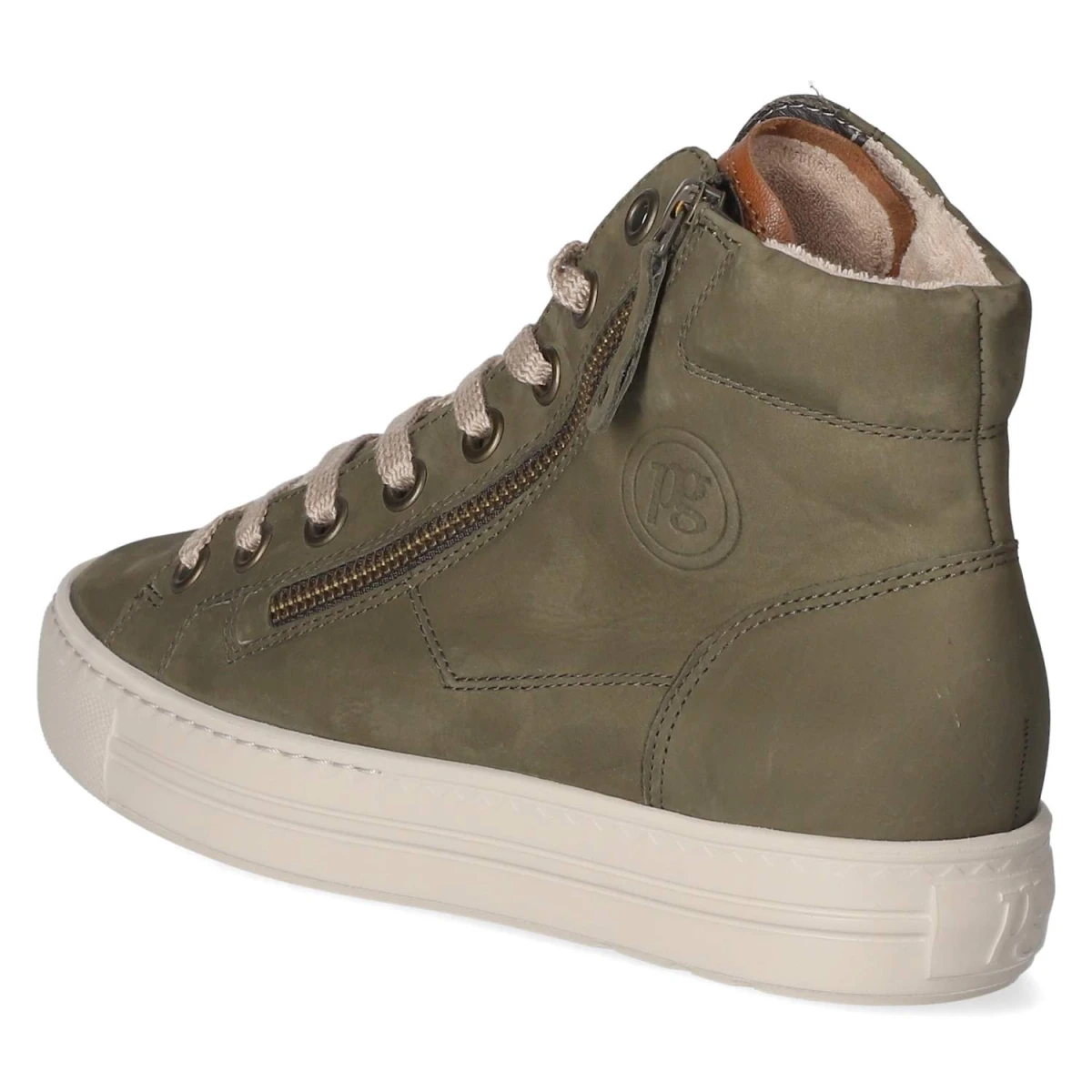 High Sneaker - oliv