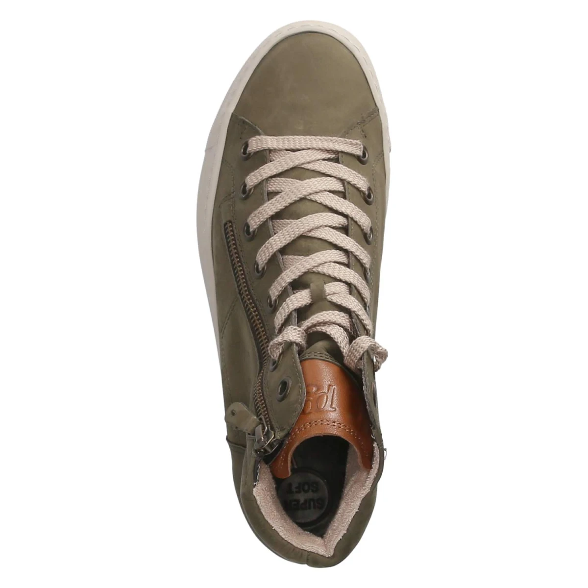 High Sneaker - oliv