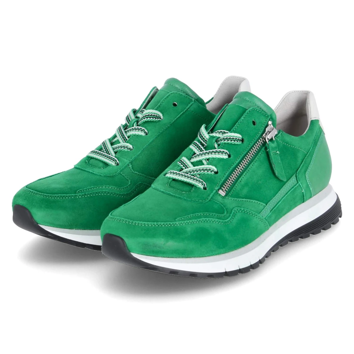 Low Sneaker - verde/off-white