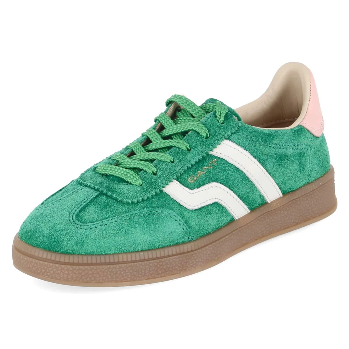 Low Sneaker - green/peachpink