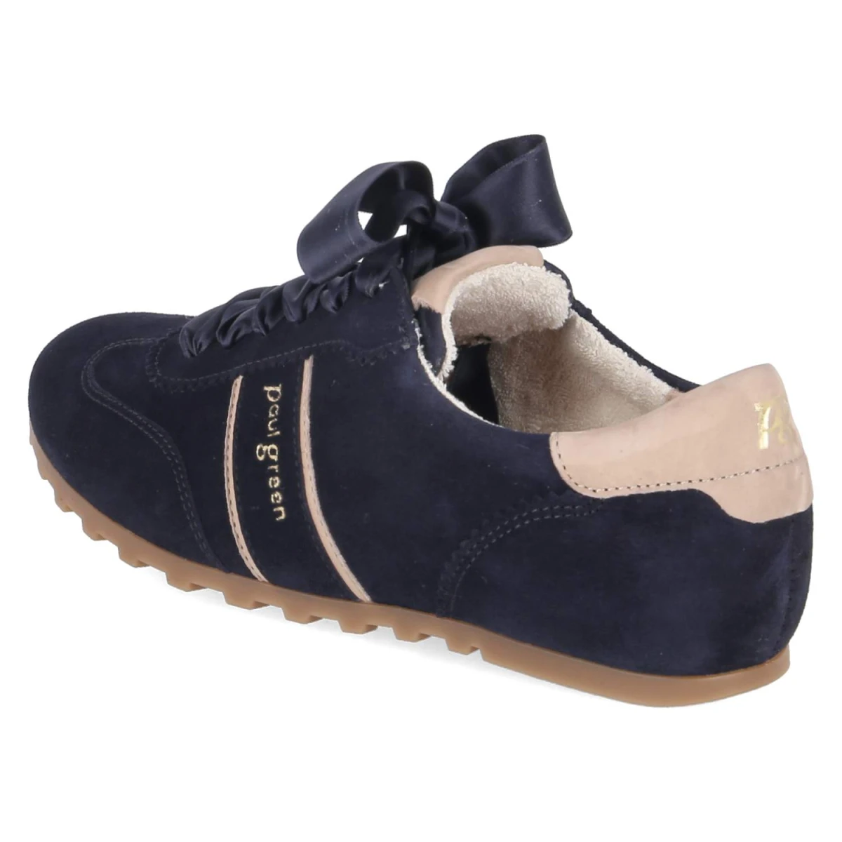 Low Sneaker - Blau/Antelope