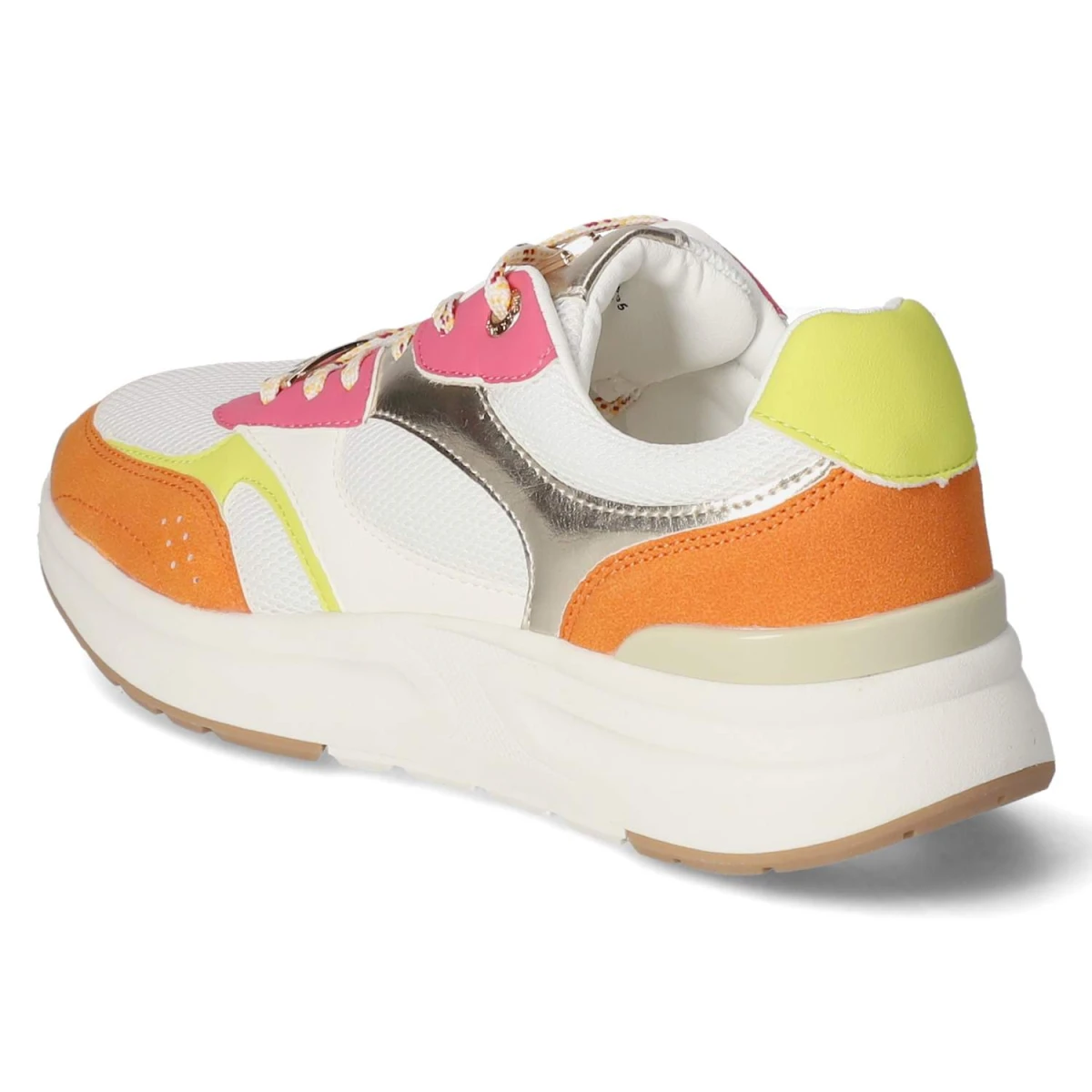 Low Sneaker ROCO PLUMP - beige/orange