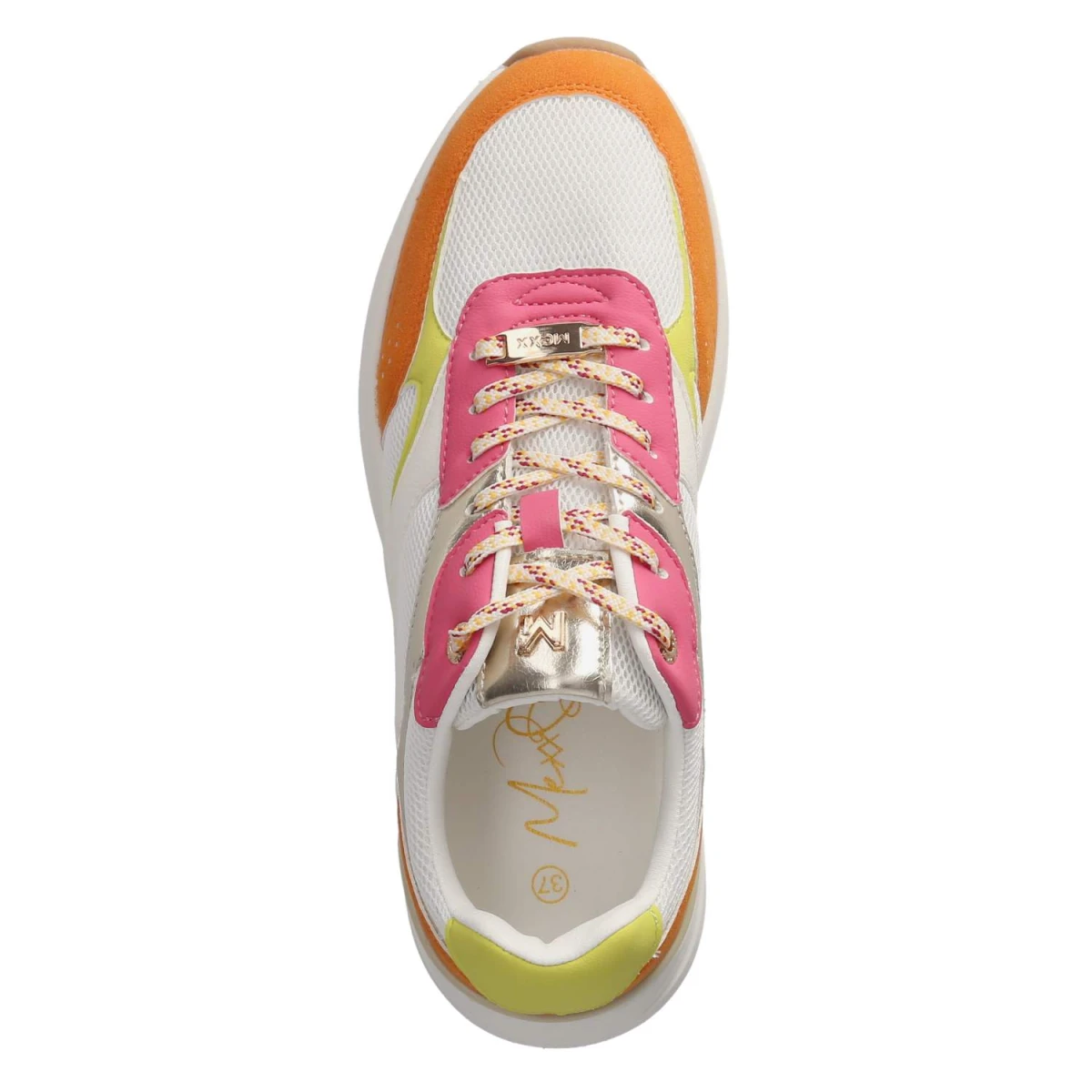 Low Sneaker ROCO PLUMP - beige/orange