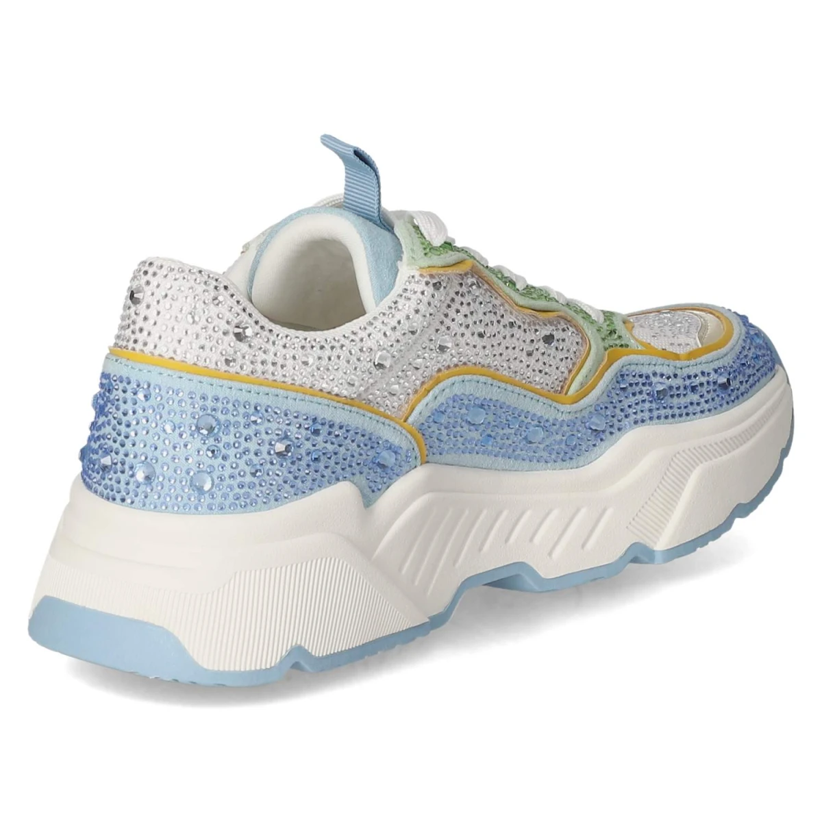 Low Sneaker - lt blue white