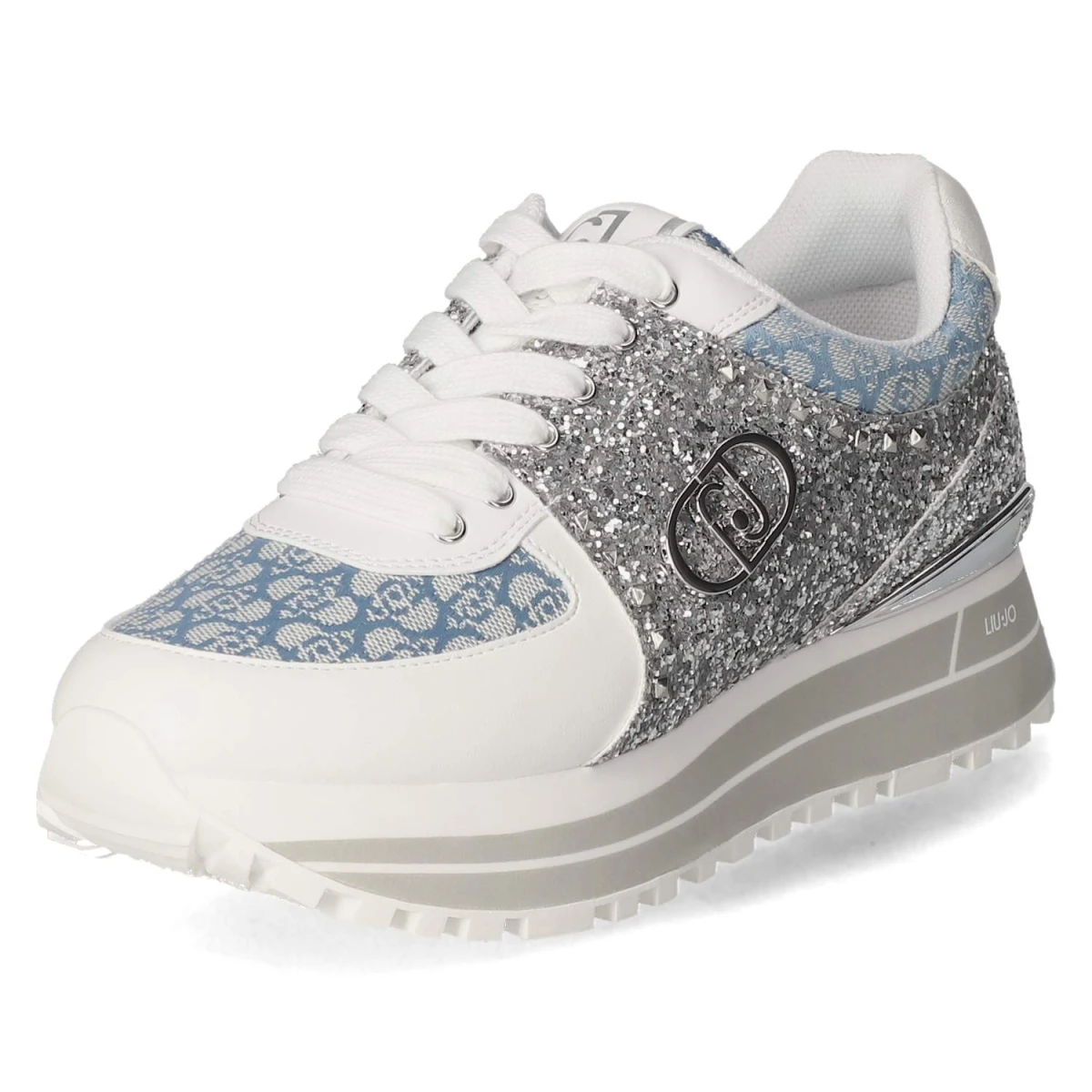 Low Sneaker MAXI WONDER 87 - silver/denim