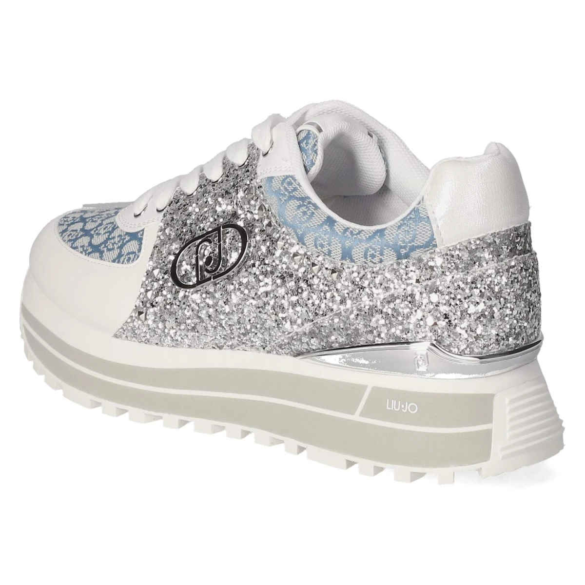 Low Sneaker MAXI WONDER 87 - silver/denim