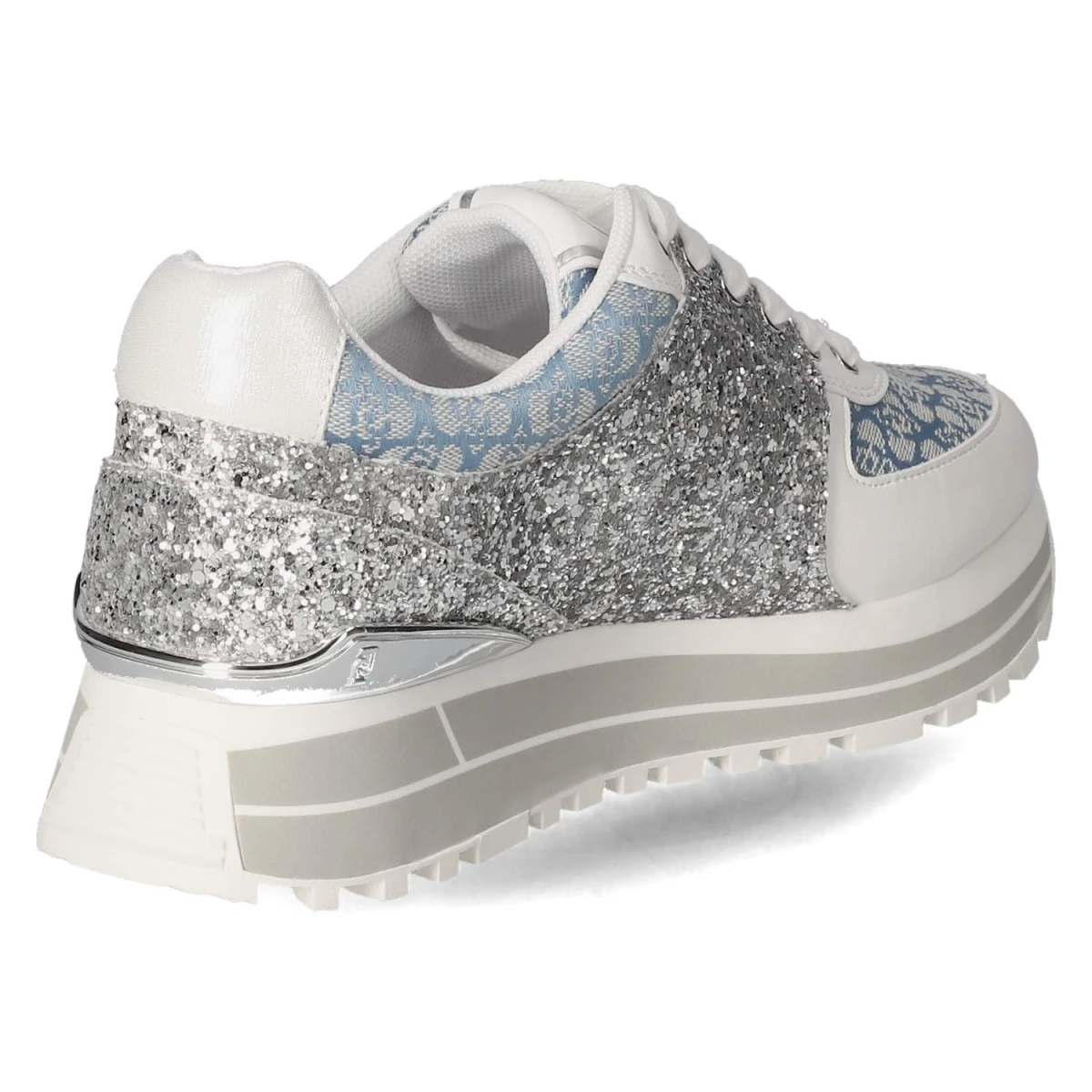 Low Sneaker MAXI WONDER 87 - silver/denim