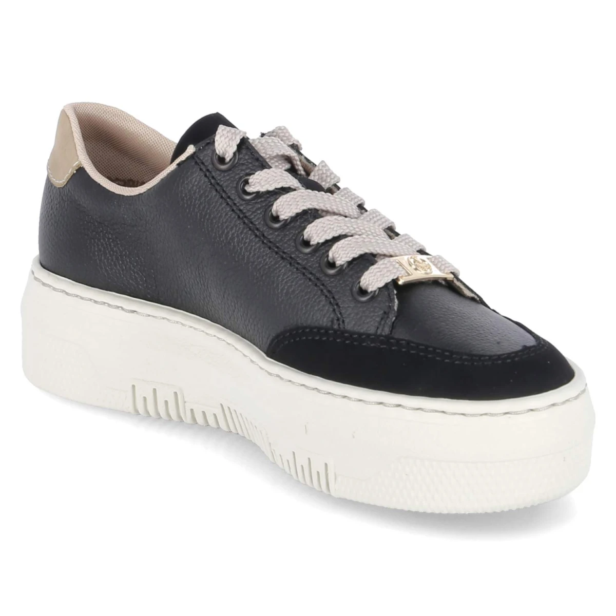 Plateausneaker - SCHWARZ