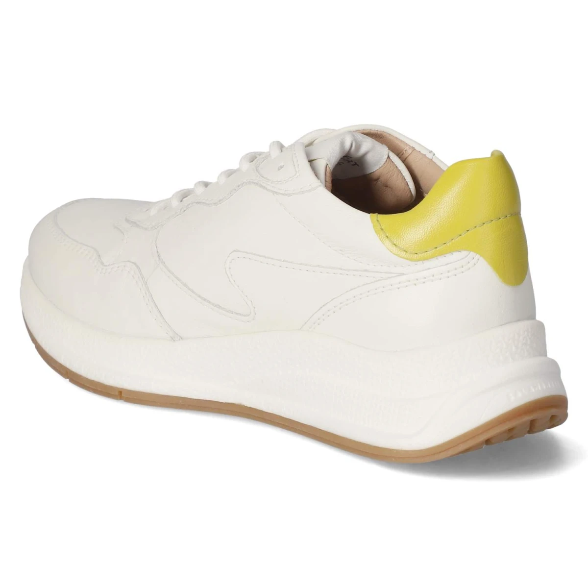 Low Sneaker - white / yellow