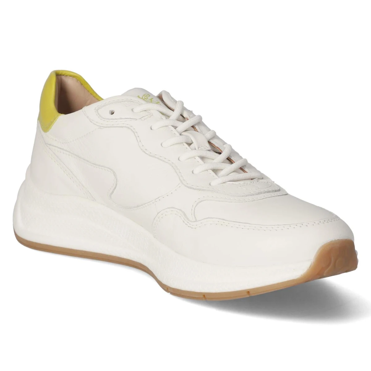 Low Sneaker - white / yellow