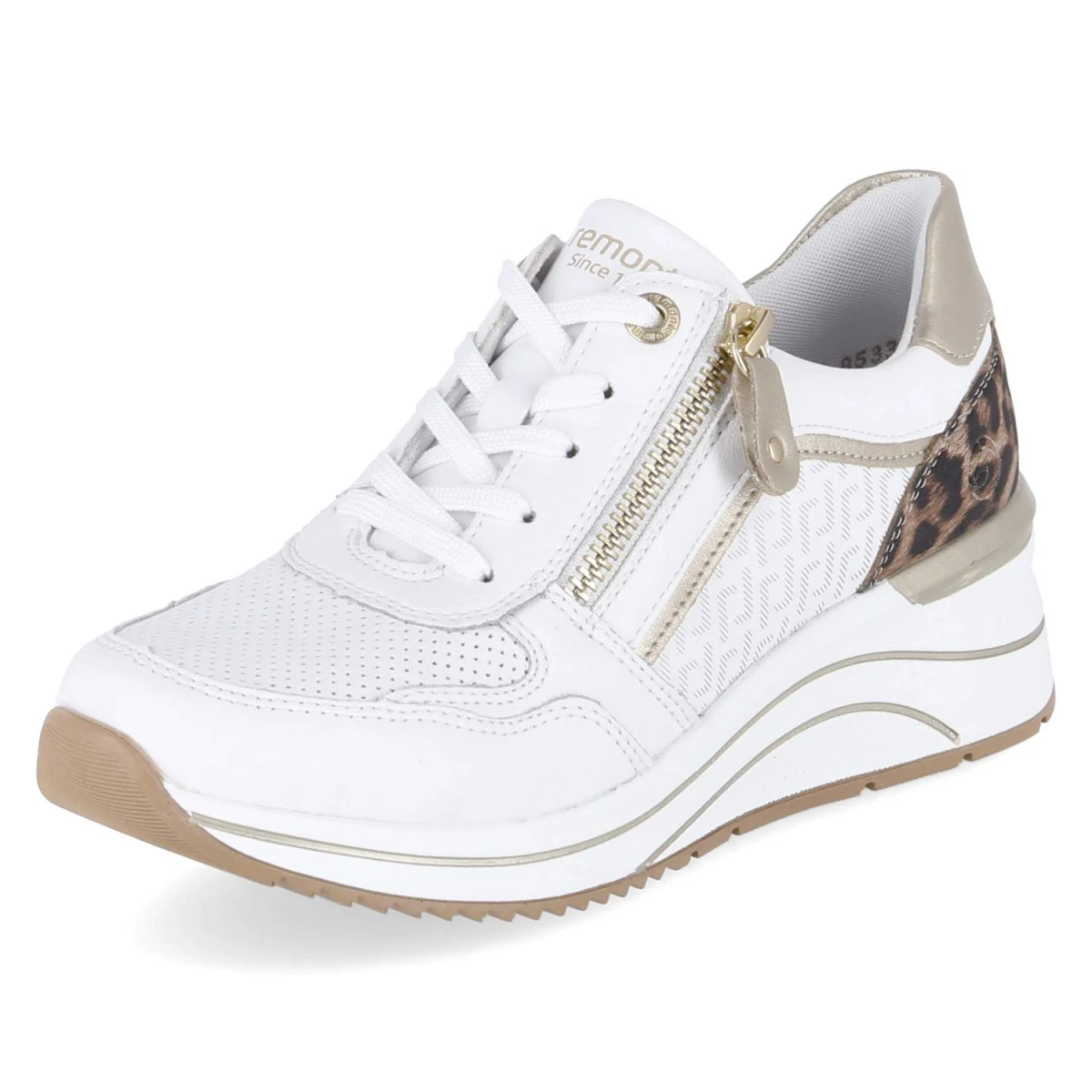 Low Sneaker - weiss kombi