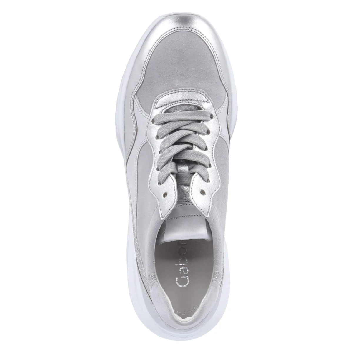 Low Sneaker - silber kombi