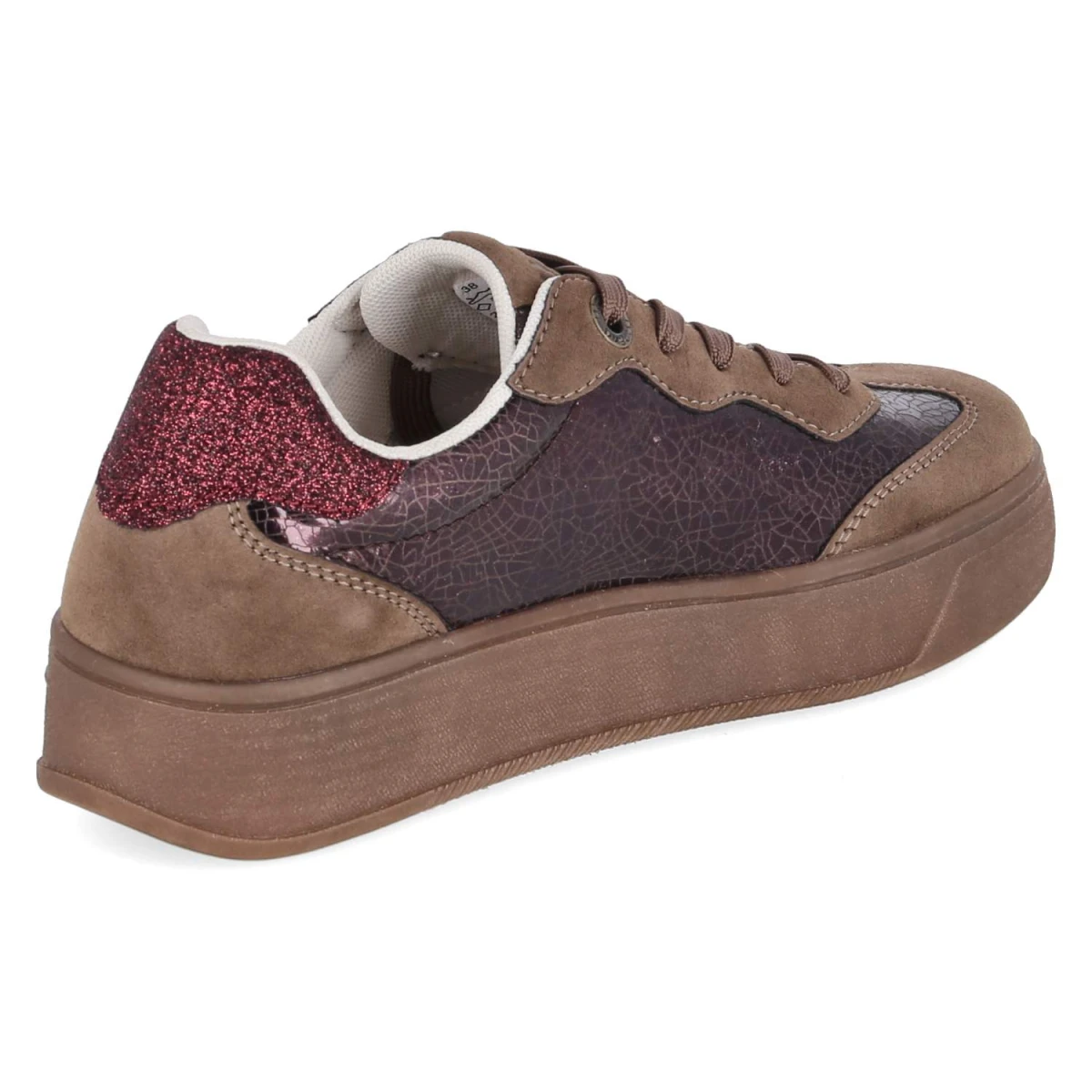 Low Sneaker - taupe/multicolor