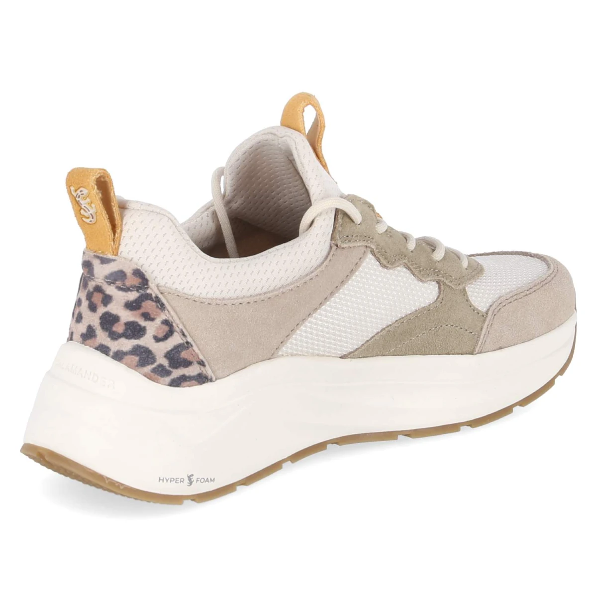 Low Sneaker - beige/animal print