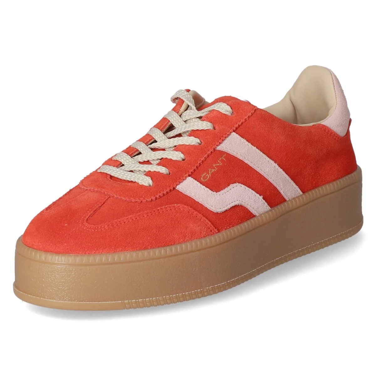 Low Sneaker CUZIMA - orangered/pink