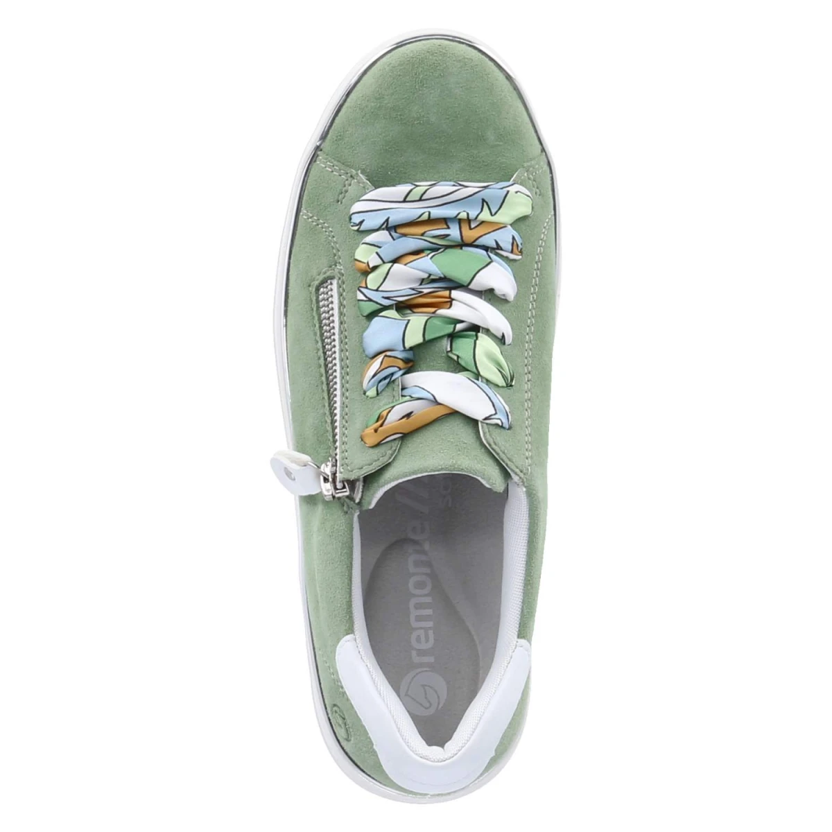 Halbschuhe - grün kombi