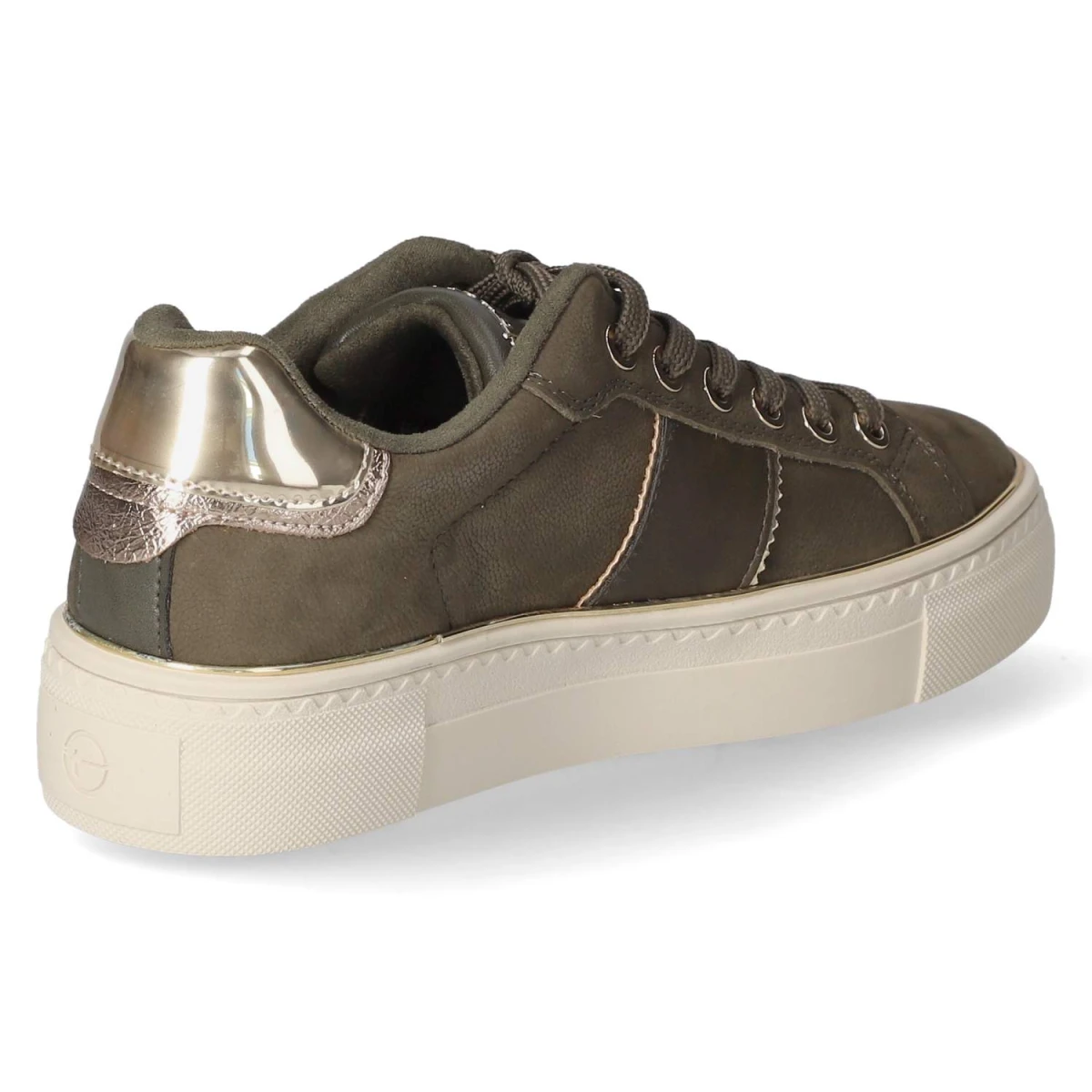 Low Sneaker - OLIVE NUBUC