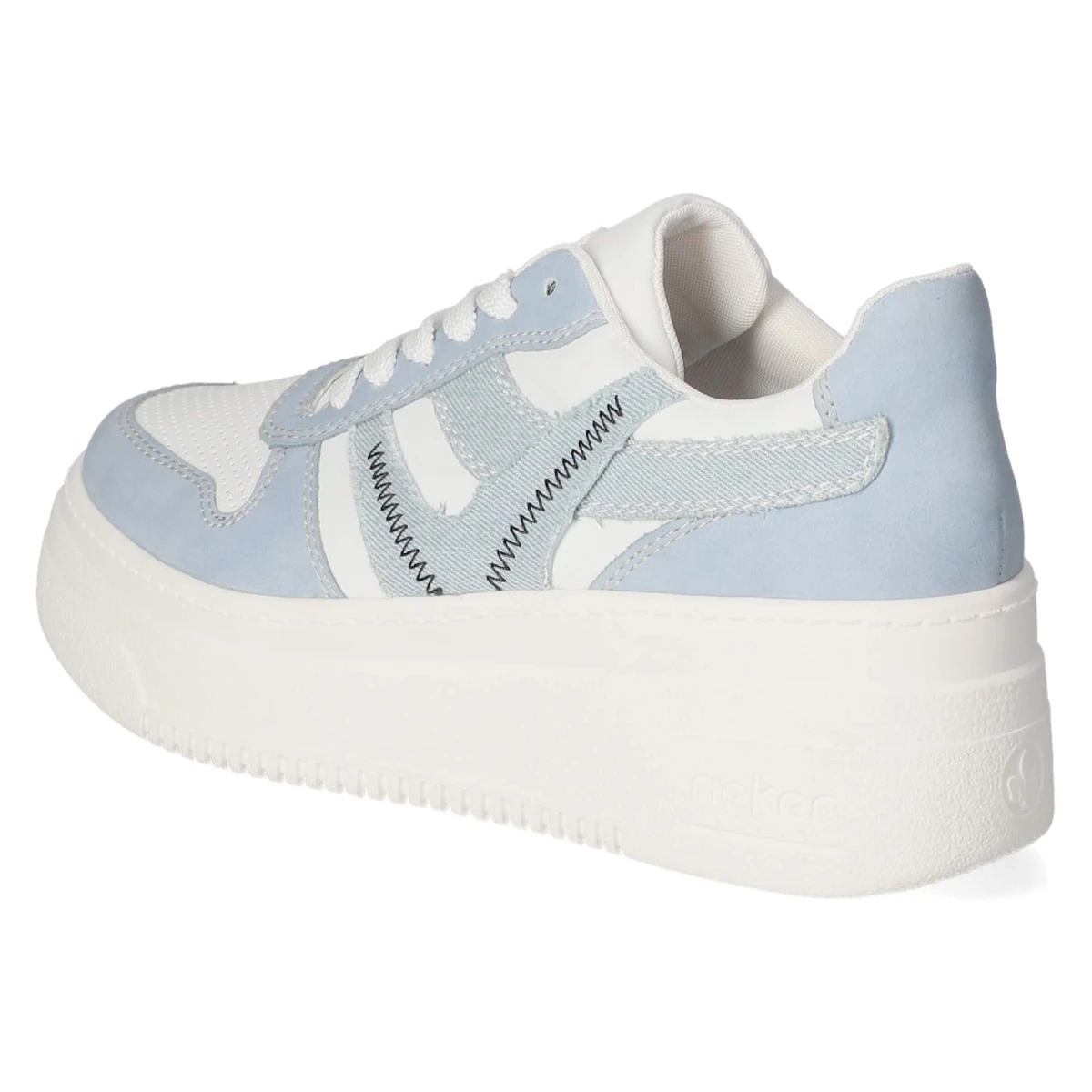 Low Sneaker - blau kombi